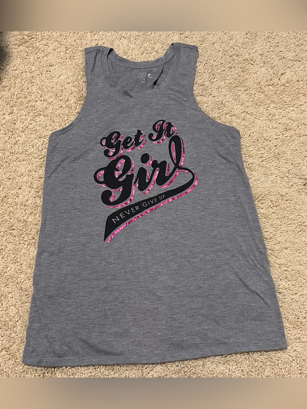 City Streets Gray Graphic Logo Tank